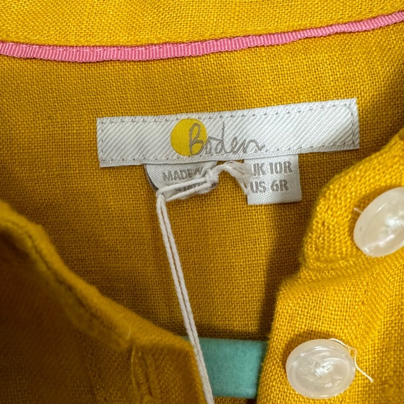 BODEN dress NWT size 6 - Picture 5 of 6